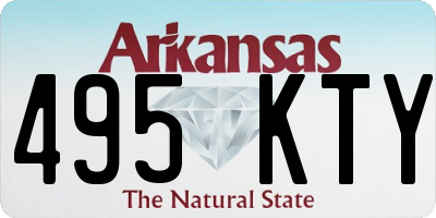 AR license plate 495KTY