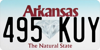 AR license plate 495KUY