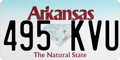 AR license plate 495KVU