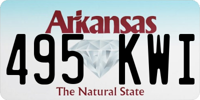AR license plate 495KWI
