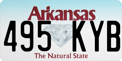 AR license plate 495KYB