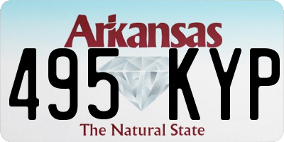 AR license plate 495KYP