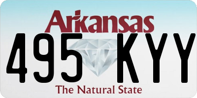 AR license plate 495KYY