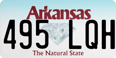 AR license plate 495LQH