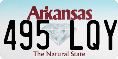 AR license plate 495LQY