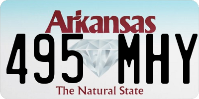 AR license plate 495MHY