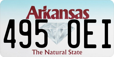 AR license plate 495OEI