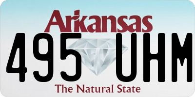 AR license plate 495UHM