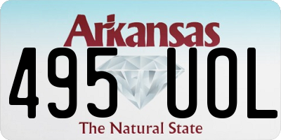 AR license plate 495UOL