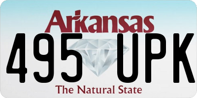 AR license plate 495UPK