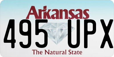 AR license plate 495UPX