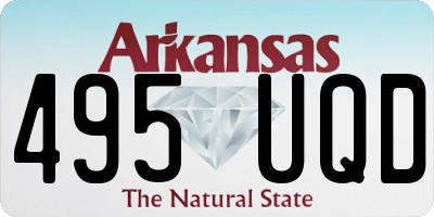AR license plate 495UQD