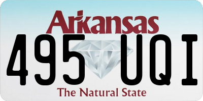 AR license plate 495UQI