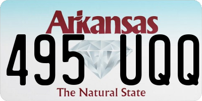 AR license plate 495UQQ
