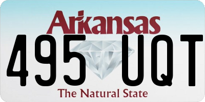 AR license plate 495UQT