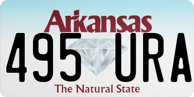 AR license plate 495URA