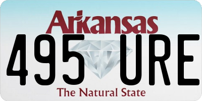 AR license plate 495URE