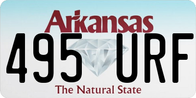 AR license plate 495URF