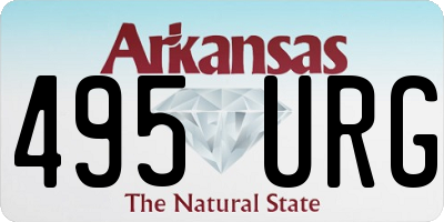 AR license plate 495URG