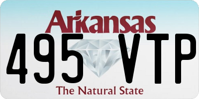 AR license plate 495VTP