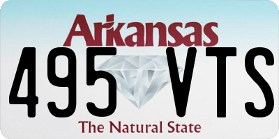 AR license plate 495VTS