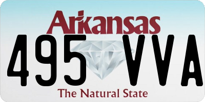 AR license plate 495VVA