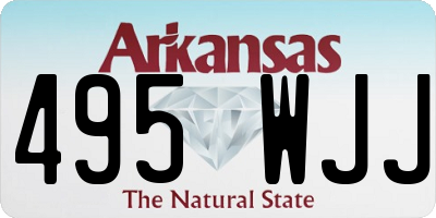 AR license plate 495WJJ