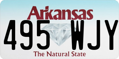 AR license plate 495WJY