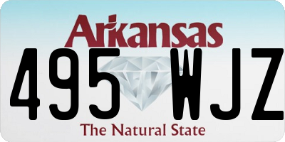 AR license plate 495WJZ