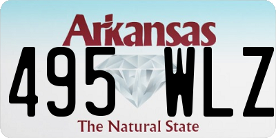 AR license plate 495WLZ