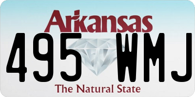 AR license plate 495WMJ