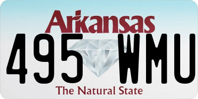 AR license plate 495WMU