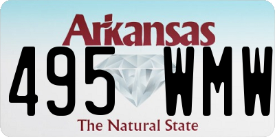 AR license plate 495WMW
