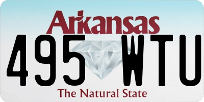 AR license plate 495WTU