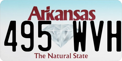 AR license plate 495WVH