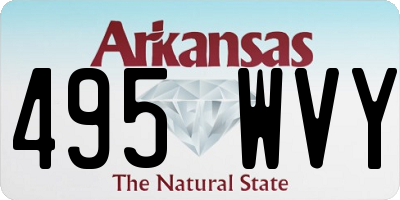 AR license plate 495WVY