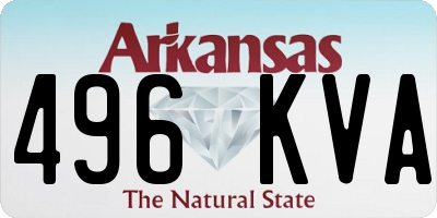 AR license plate 496KVA