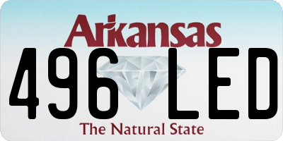 AR license plate 496LED