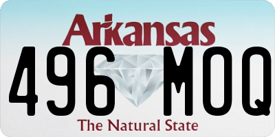 AR license plate 496MOQ