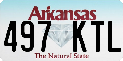 AR license plate 497KTL