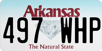 AR license plate 497WHP