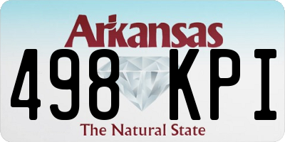 AR license plate 498KPI