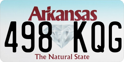 AR license plate 498KQG