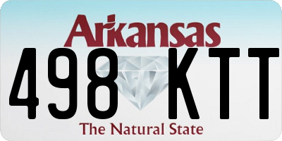 AR license plate 498KTT