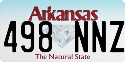 AR license plate 498NNZ
