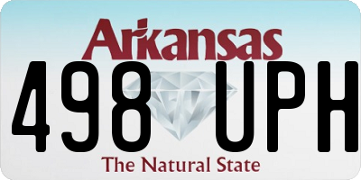 AR license plate 498UPH