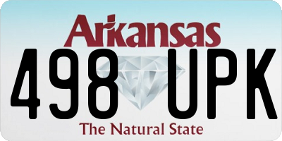 AR license plate 498UPK