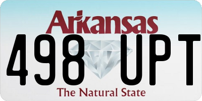 AR license plate 498UPT