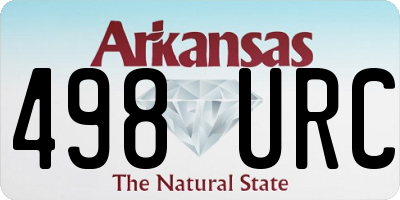 AR license plate 498URC