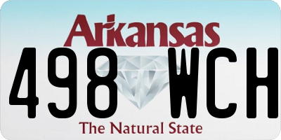 AR license plate 498WCH